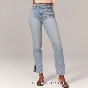 90s Ultra High Rise Straight Jeans